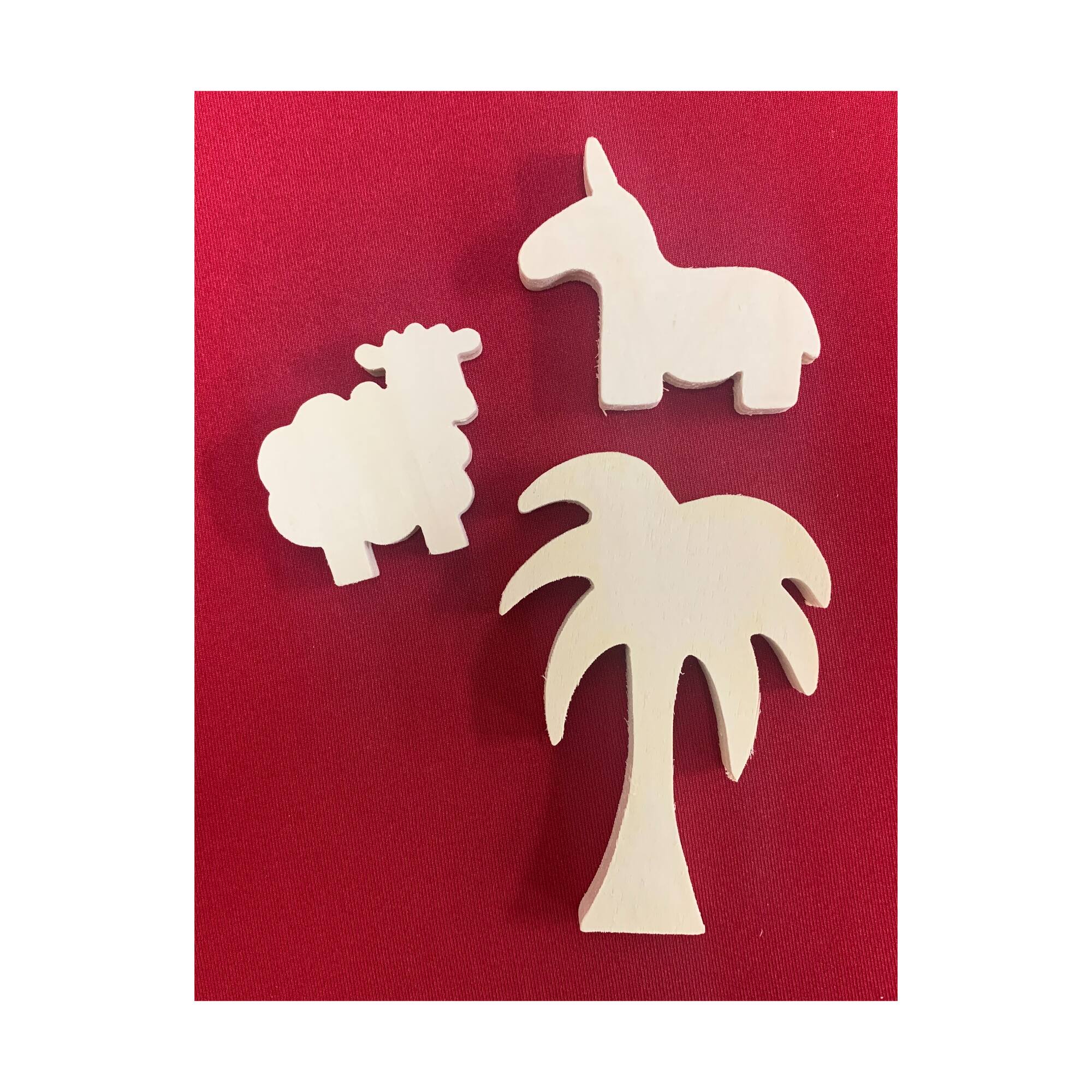 Works of Ahhh... Wood Painting Kit - Nativity